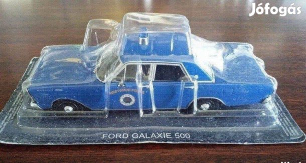 Ford Galaxie 500 USA polis kisauto modell 1/43 Eladó
