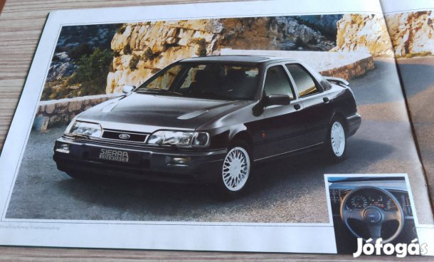Ford Sierra Cosworth (1992) prospektus, katalógus