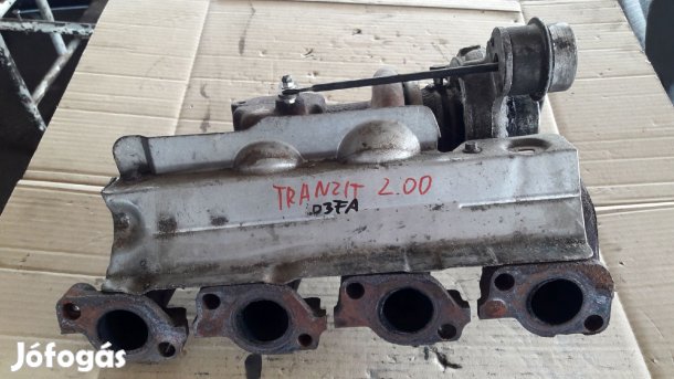 Ford Transit 00-06 Kipufogó Torok + Turbó Feltöltő