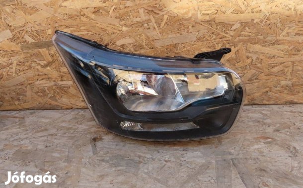 Ford Transit Mk8 jobb első fényszóró lámpa fekete