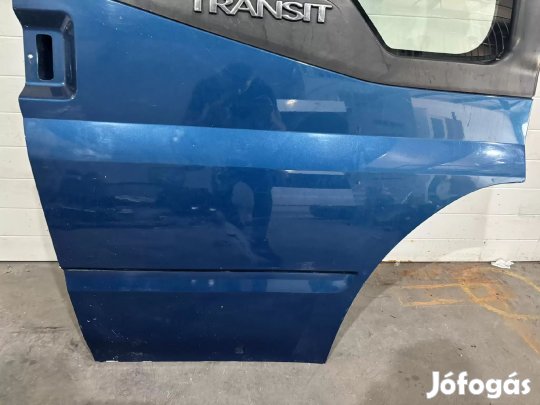 Ford Transit Tranzit MK7 06- Jobb jobbos oldali első kék ajtó 8430