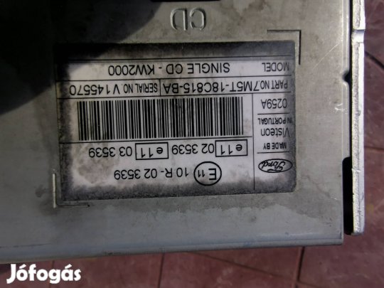 Ford gyári rádió kodal 