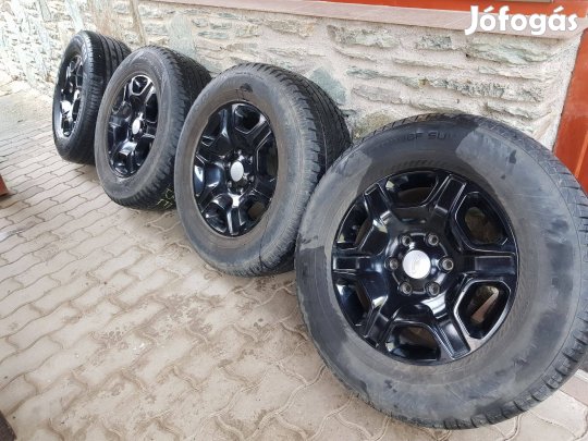 Ford ranger fekete alufelni 17" Tpms szezorral