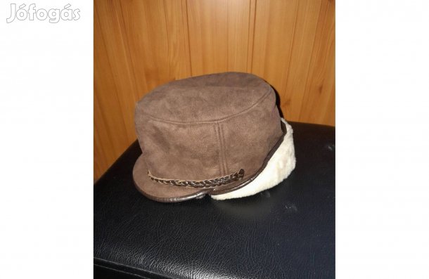 Fordítottőr, bundás, férfi télisapka, kalap