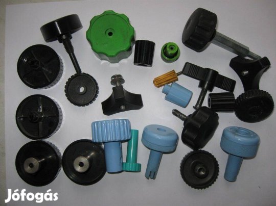 Forgatógomb tekerentyű több darab egyben eladó