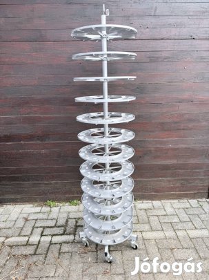 Forgó bögrés állvány 