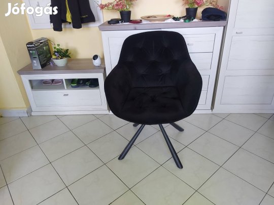 Forgó fotel 360 fokban minőségi bársony anyagal