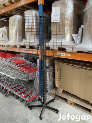 Forgos gurulos négyzet hálós akasztós állvany 