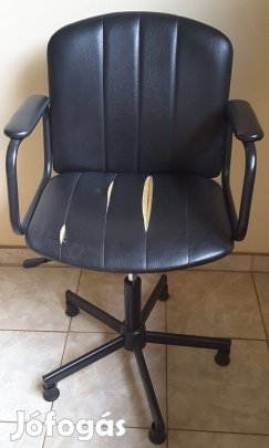 Forgószék, állítható, műbőr