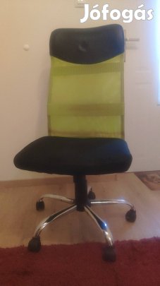 Forgószék (zöld-fekete)