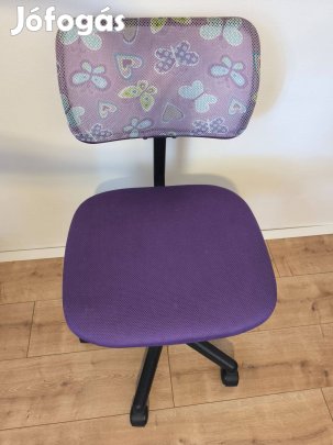 Forgószék lila ifjúsági eladó szép állapotban