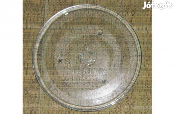Forgótányér gyűrűvel mikrohullámú sütőbe, üveg 29 cm