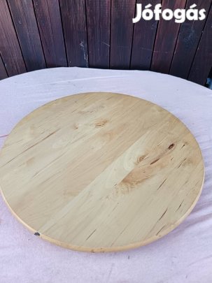 Forgótányér tömörfa