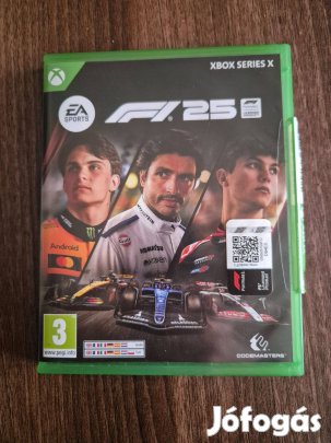 Forma 1 2025 Xbox játék Új