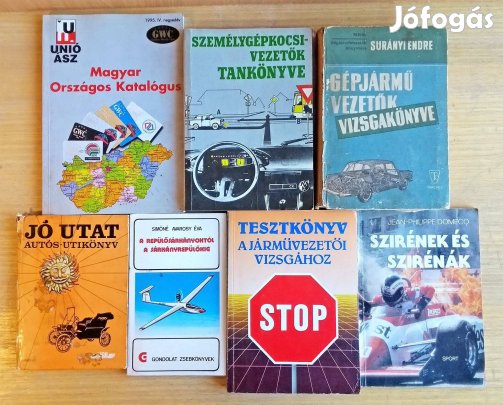 Forma 1 Technika Járművezetés könyvcsomag 7db Hétvégén ingyen!