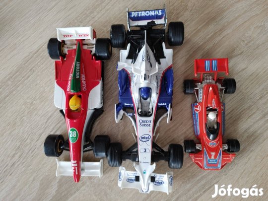 Forma 1 fém autó makettek egyben vagy egyenként is
