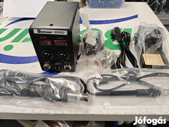 Forrasztóállomás 2 in 1 kiegészítőkkel eladó. Forrasztópáka 100°C-480°