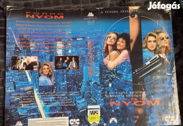 Forró nyom - krimi VHS - nagytok
