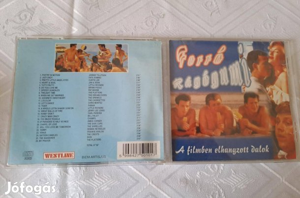 Forró rágógumi CD - A filmben elhangzott dalok