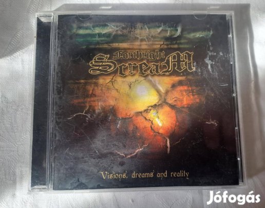 Forthright Scream - Visions, demons and reality CD magyar metal