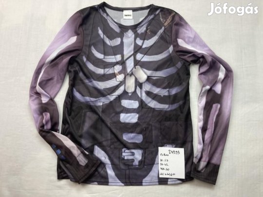 Fortnite jelmez, csontváz jelmez, halloween jelmez DV293