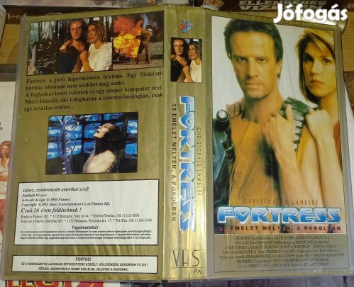 Fortress - sci-fi vhs - Christopher Lambert