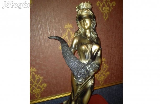 Fortuna Óriási Szerencse Szobor, Exkluzív Antik Ajándék