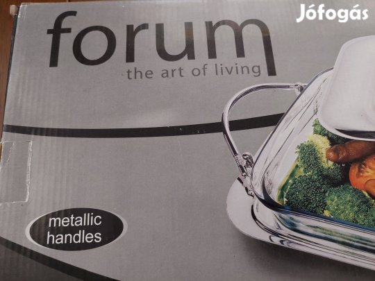 Forum típusú tepsi, fedő és alátét eladó