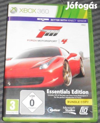 Forza Motorsport 4 Essencial Magyarul Gyári Xbox 360 Játék
