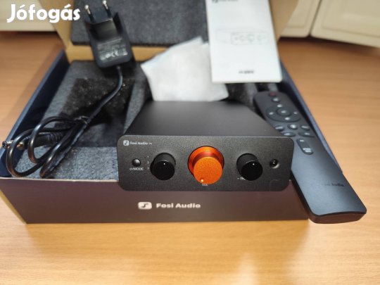 Fosi Audio P4 előerősítő előfok elő erősítő új állapotban, dobozában
