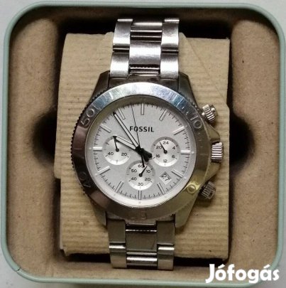 Fossil CH2847 újszerű, eredeti nemesacél férfi karóra eladó!