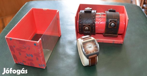 Fossil quartz óra eladó