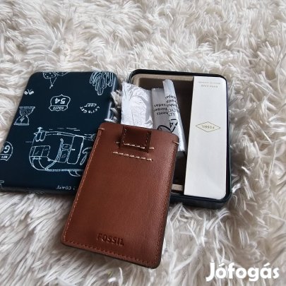 Fossil westover tab cc pénztárca fém dobozában teljesen új