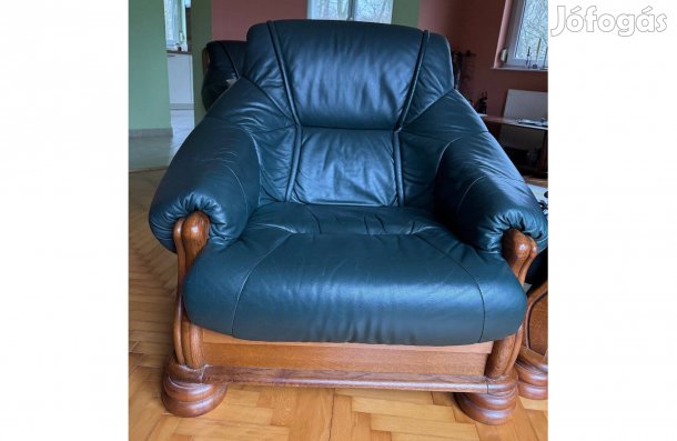 Fotel, bőrfotel, garnitúra, bőrgarnitúra, ülőgarnitúra
