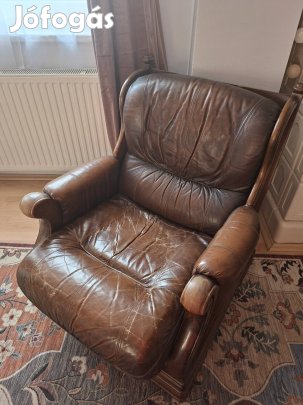 Fotel, bőrfotel eladó 2db