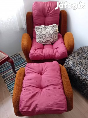 Fotel és puff