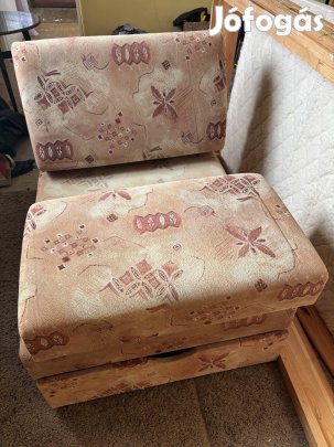 Fotelágy agynemű tartóval