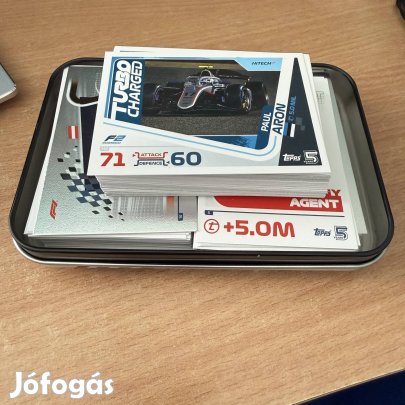 Fotma-1 2024 Topps Turbo Attax kártya