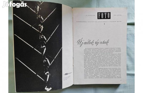 Foto Magazin bekötve teljes év 1962 január-december