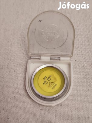 Foto-Optik Arnz Jena sárga fényszűrő lencse 