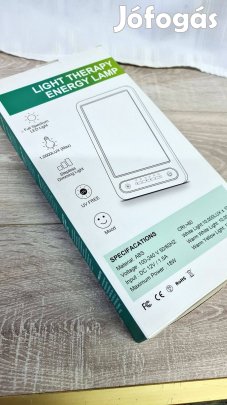 Foto- vagy fényterápiás lámpa 10000 Lux,2 szín,állítható intenzitási s