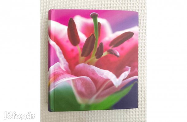 Fotóalbum virágmintás borítóval