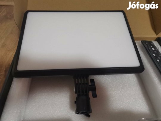 Fotós LED lámpa állvánnyal, távirányítóval Új!