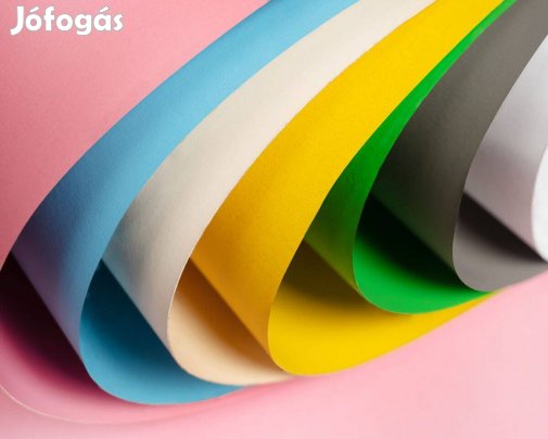 Fotós papír hátterek kék/sárga eladók