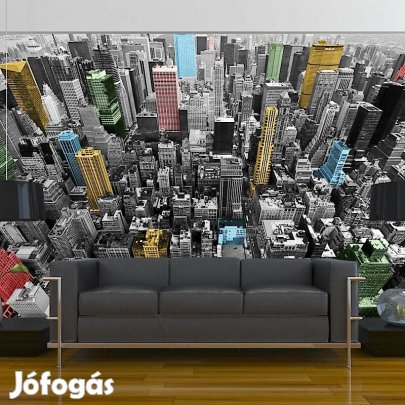 Fotótapéta -Színes felhőkarcolók