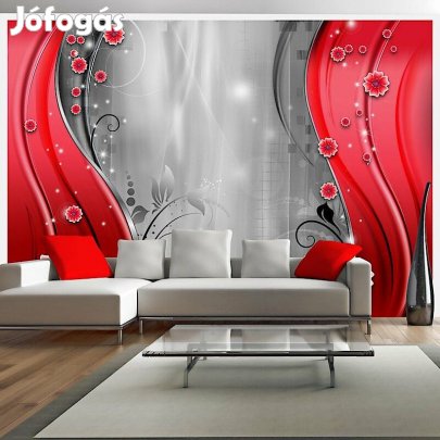 Fotótapéta - A piros függöny fellibben