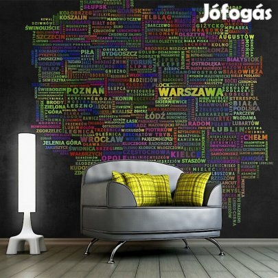 Fotótapéta - A térkép Lengyelország