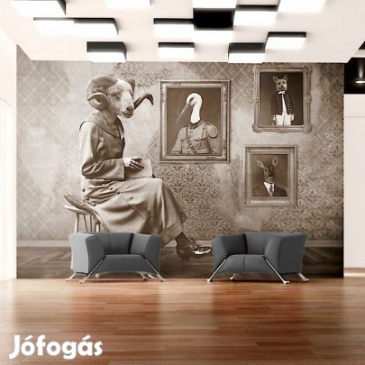 Fotótapéta - Állatfejek embertesttel