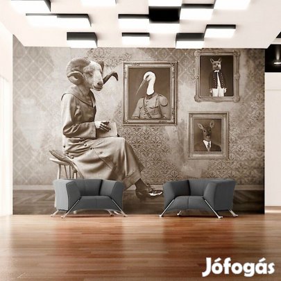 Fotótapéta - Állatfejek embertesttel