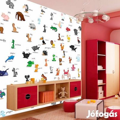 Fotótapéta - Állatok angol nevekkel 2